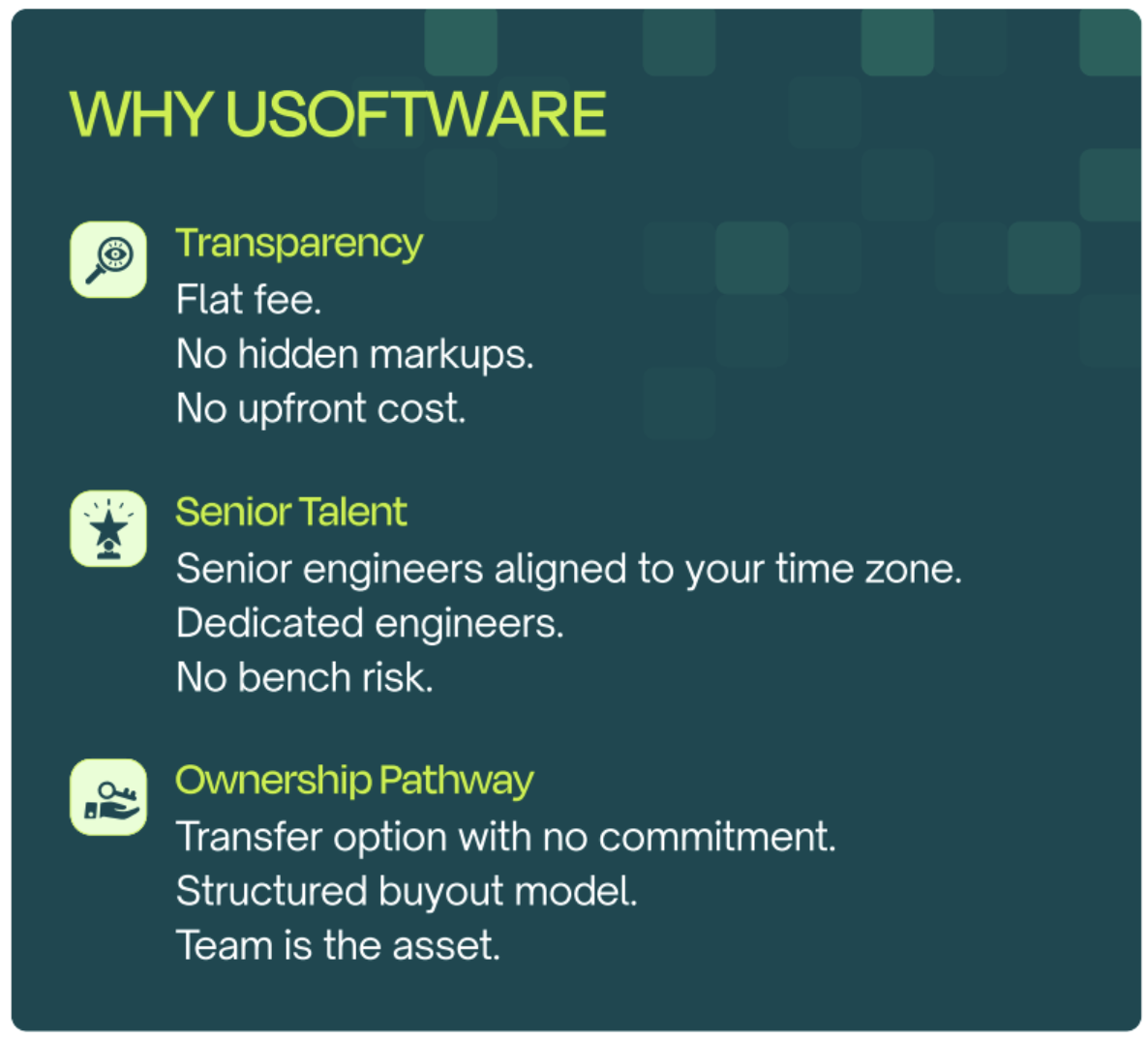 Why USOFTWARE